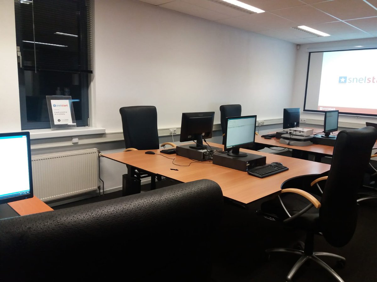 KedaConsult's tweet photo. Vanaf 1 december hebben wij een nieuwe locaties in #barneveld voor onze @SnelStart trainingen beschikbaar! We hebben in Barneveld allen weer ingericht, conform de #coronamaatregelen.
Wilt u ook een training volgen?
https://t.co/MtiOVIqM4Z https://t.co/oyaGTZNec4