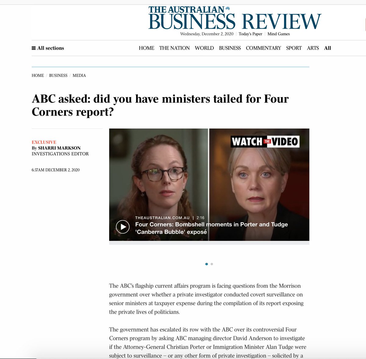 While the people wallowing in the sewer pit at the  @Australian pump out media releases on behalf of the Morrison govt, let's have a look at something.Michael Staindl was surveilled by the Oz at his private suburban home.They had his contact details, but failed to use them..