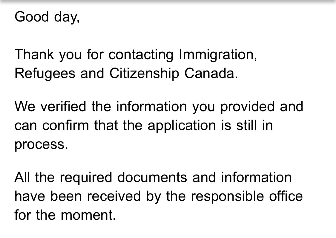 It’s been 9 mths and all u have to say is that my #ExpiredCOPR Application is still in process?

If you have all the documents you need from me, then why don’t I have the ONLY document I need from you?

What’s happening⁉️

<a href="/CitImmCanada/">IRCC</a> <a href="/CanadainIndia/">Canada in India</a> <a href="/marcomendicino/">Hon. Marco Mendicino</a> <a href="/nadirypatel/">Nadir Patel</a>