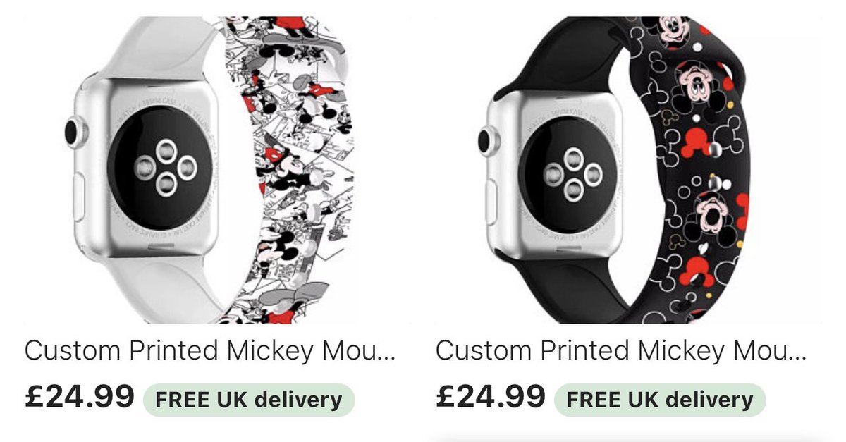 FunKeyZstore's tweet image. Mickey Mouse Apple Watch Straps!
etsy.com/uk/shop/Wearab…