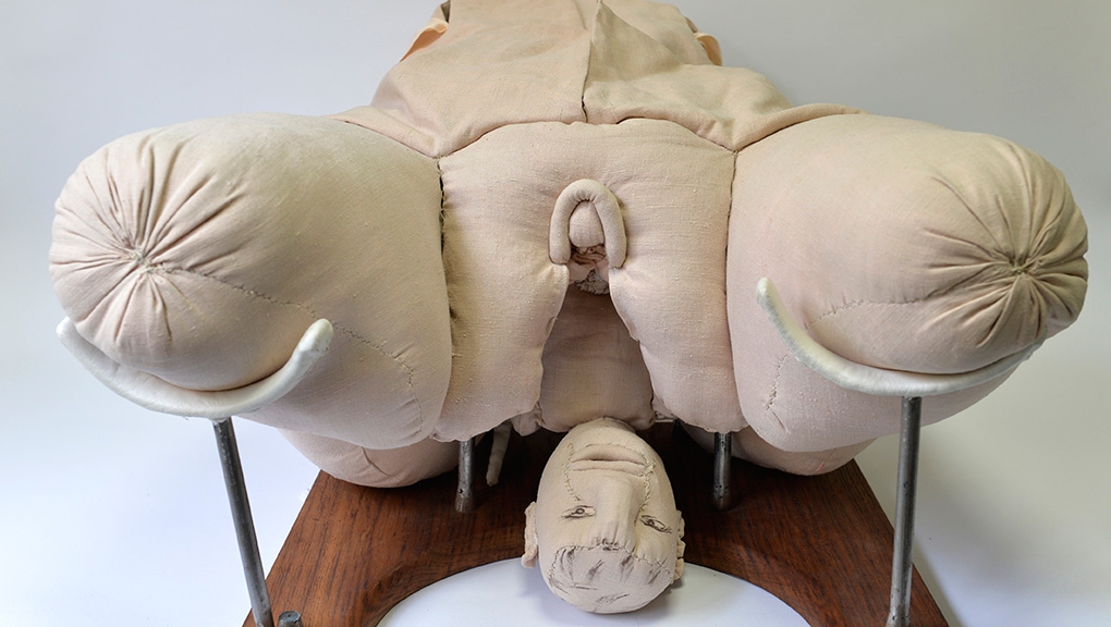 Musee_Homme's tweet photo. Collections insolites | Au XVIIIème siècle, Madame Du Coudray, ma��tresse sage-femme, a formé pas moins de 5 000 sages-femmes à l’aide de ce mannequin afin de faire baisser la forte mortalité liée aux accouchements dans les campagnes. https://t.co/GJn6tETyw1