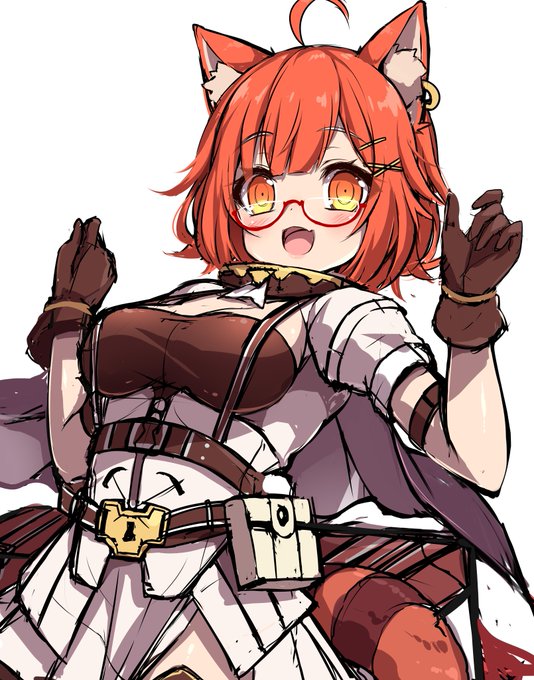 プティちょっとラフ修正したけど可愛くなった 