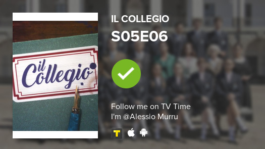 pacifista87's tweet photo. Ho visto  S05E06, Episodio 6 di Il Collegio! #ilcollegio  #tvtime https://t.co/GwaerAIBfY https://t.co/QtwTH6SIZk