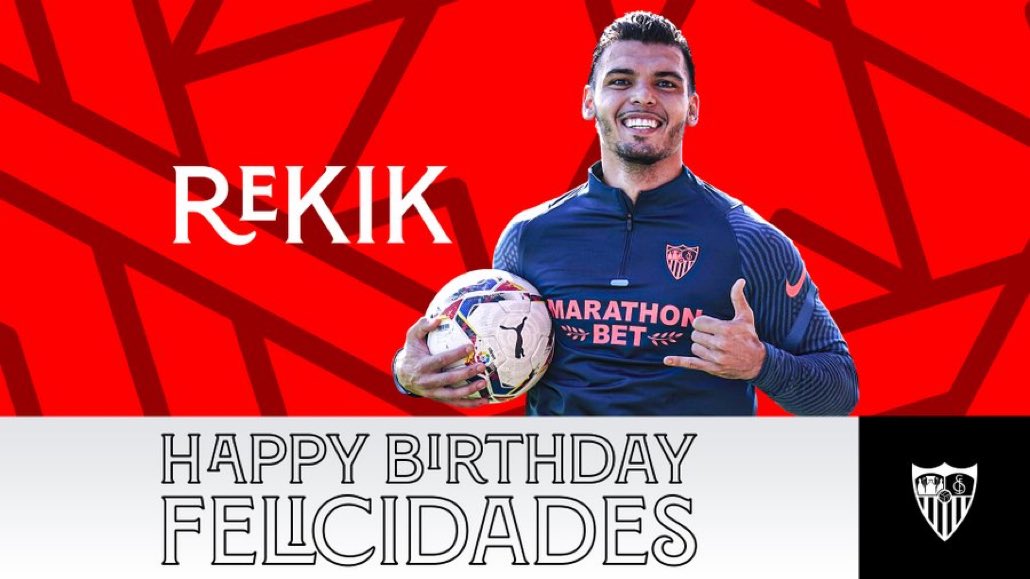  Happy birthday to our number 4 , Karim Rekik!    