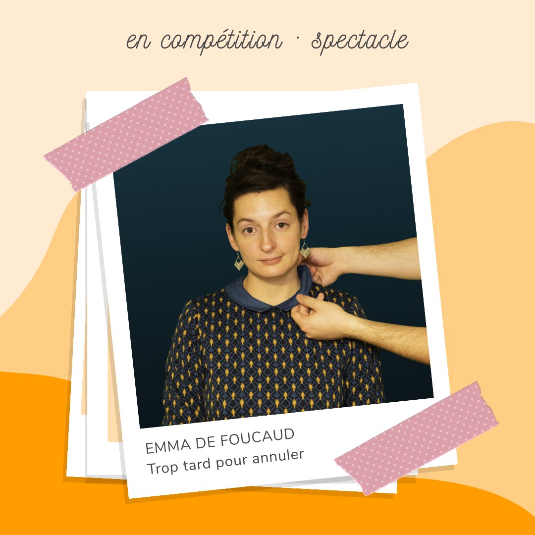 lespotdurire's tweet image. Allez-vous voter pour « Trop tard pour annuler », le spectacle d’@EmmaStandUp programmé à la Petite Loge ?

Votez pour le meilleur spectacle indépendant/espoir de 2020 👉 bit.ly/spotawards2020

#LeSpotduRireAwards