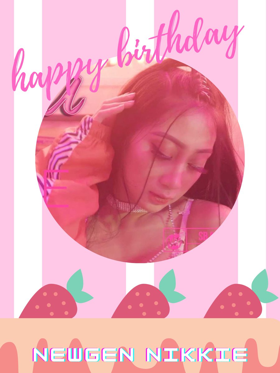 sbnewgencrave's tweet photo. We wish you a happy happy birthday, queen @SBNewGenGirls' Nikkie! We, #NewGenFam will always be there to support you and the entirety of SB NewGen! A blessed year to you, queen! https://t.co/Gka4W0oh2g