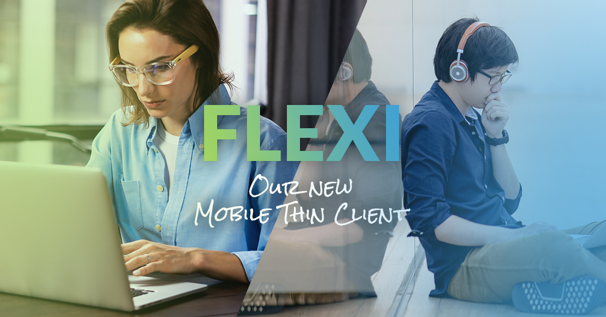 Work in the best way, wherever you are!

Discover #Flexi, our new #Mobile Thin Client designed specifically for #mobility, allowing you to work at peak efficiency wherever you are.

Find out now: bit.ly/3qnLqE6

#ThinClient #RemoteWorking #HomeWorking #vdi #endpoint