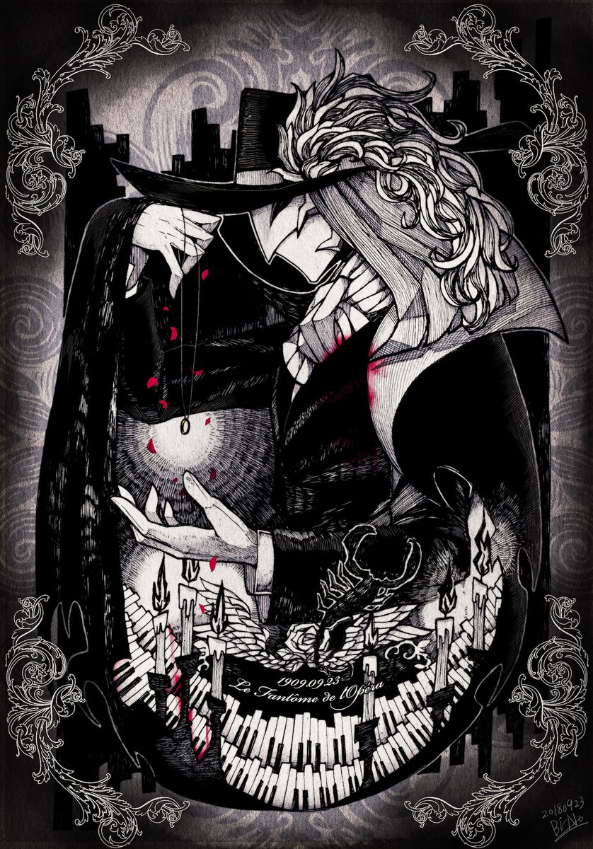 オペラ座の怪人 再掲 犬飼ビーノ のイラスト