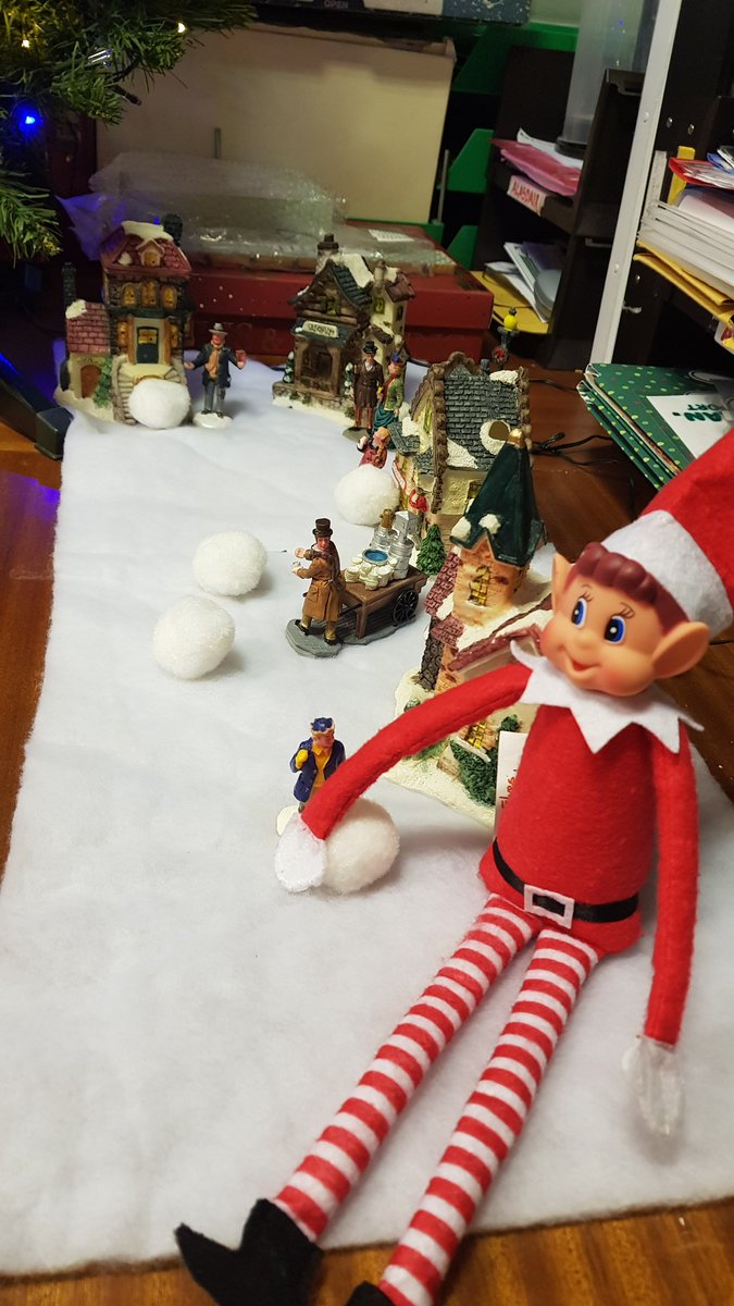 Elfie causing mischief <a href="/HwvThe/">HWV The Gatehouse</a>