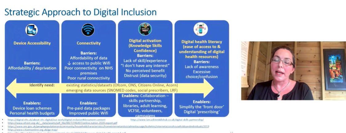 What  @VernonLinda and  @healthierlsc are doing to tackle digital exclusion. I've seen this a lot of times, but it still impresses me  #kfonline