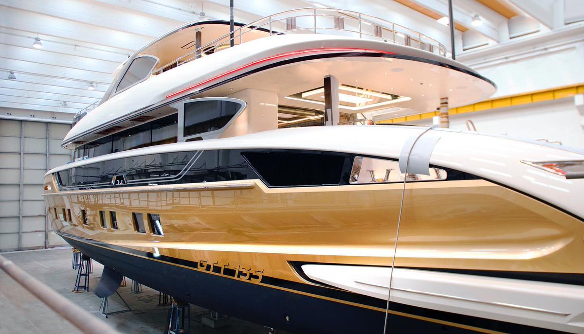 “We are very proud of this achievement, especially in these tough COVID-19 times” says Dynamiq founder and CEO Sergei Dobroserdov. “This beautiful 41-metre superyacht looks impressive and fresh and expresses the innovative and chic soul of Dynamiq yachts.