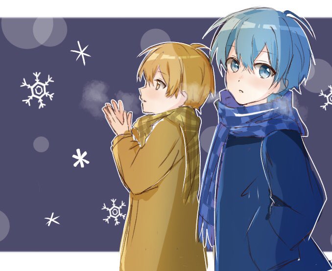 「冬だね〜☃️❄️

#すとぷりギャラリー 」|みかん🍊のイラスト