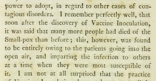 Vaccines bring a false sense of security to those who haven't been properly informed about them.