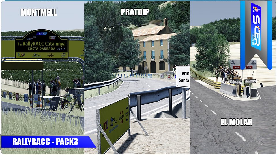 club_simracing's tweet photo. 🏪 Ya están disponibles en la #TiendaCSR los 3 TC del Rallye de RACC para su compra #SCERvirtual
https://t.co/X65rmRn69L https://t.co/paF7wdVxLu