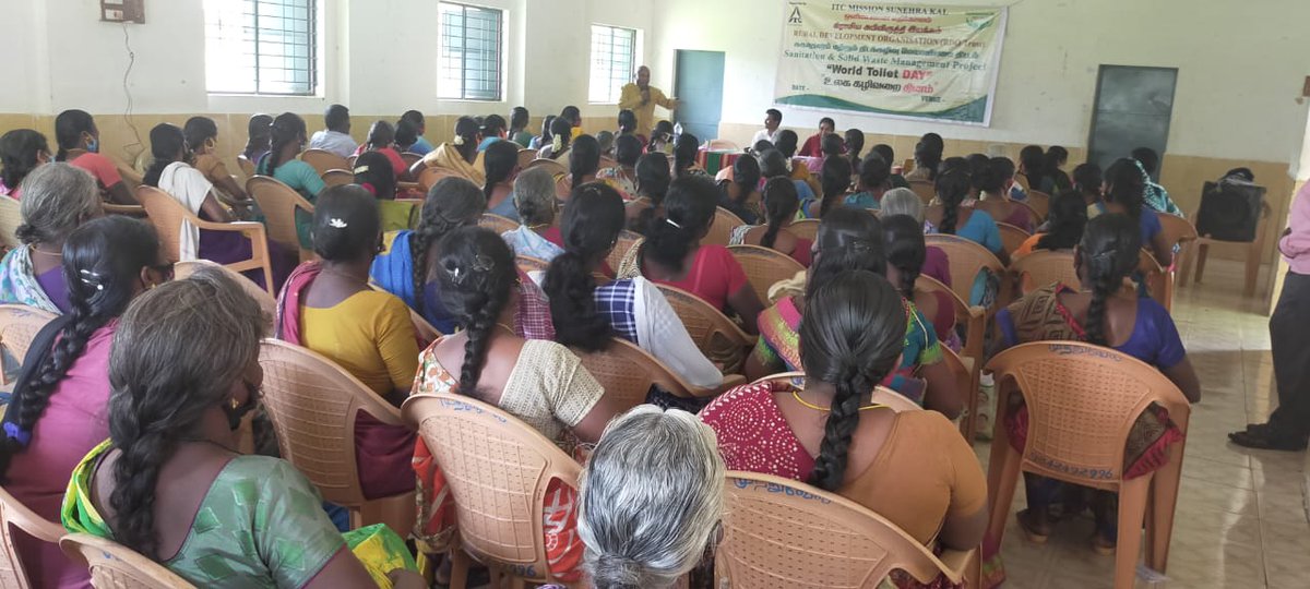 RuralDevelopm20's tweet photo. The Chairman of RDO Mr. N.K.Perumal distributed loan to build 200 household toilets and to buy goats to premiteve tribe at Karamadai/Mettupalayam. https://t.co/MSR6WNvnkO