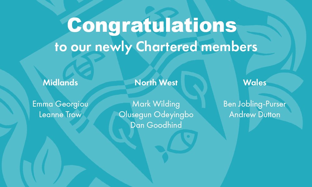 Congratulations to our new Chartered Resource and Waste Managers – we’re delighted to welcome you! 

#getchartered #membershipmatters