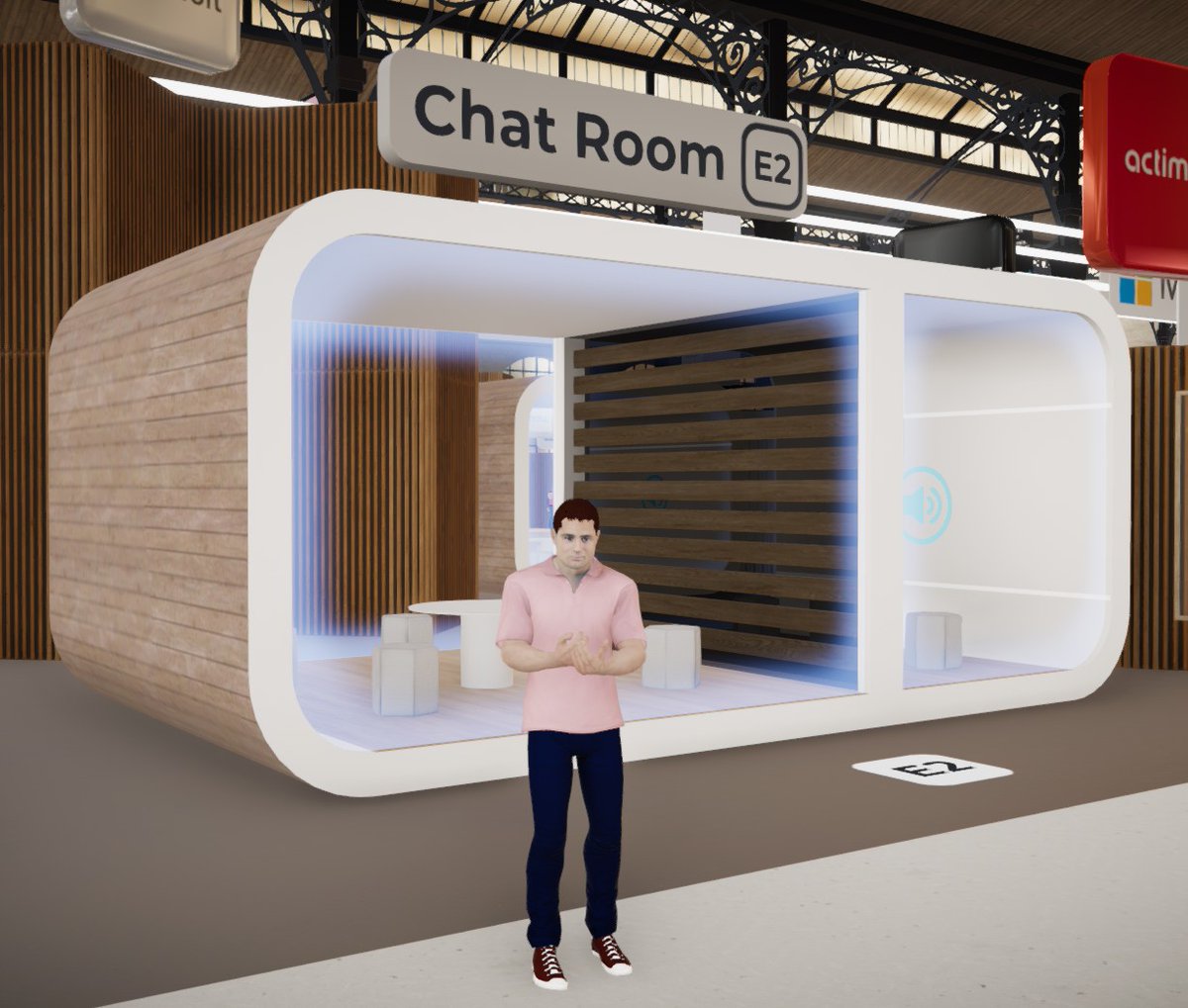 gmaubon's tweet image. Membres RA&apos;pro ou personnes intéressées, si vous êtes sur #Virtuality, je mange un sandwich virtuel dans la chat room E2 (hall 1). N&apos;hésitez pas à venir causer ! :D