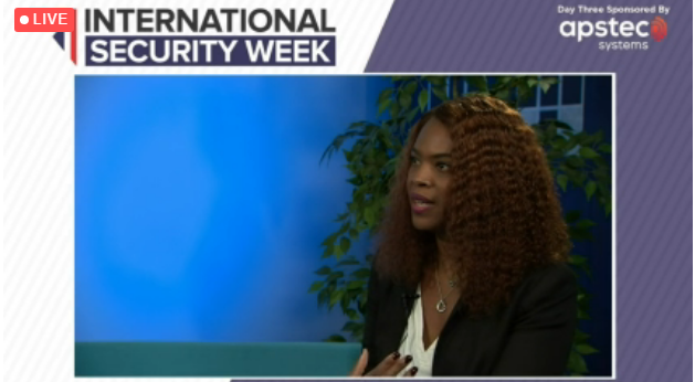 ISE_Expo's tweet photo. We're LIVE for Day 3 of #ISWeek2020: Protecting #CNI & #CrowdedPlaces and adapting Law and Order, sponsored by Apstec Systems.
Our keynote today comes from Angela Essel, Senior UK Home Office Official on the Joint Security and Resilience Centre's priorities. https://t.co/THATaJfFsS