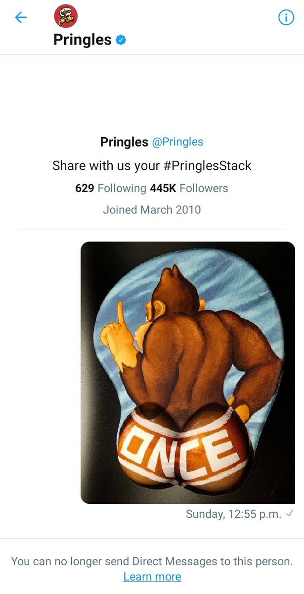elckq's tweet photo. why @Pringles :^( https://t.co/Ea2TdnIRgO