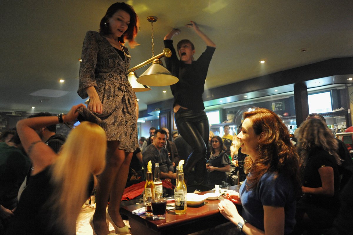 "Şekspir" pabında rəqs. 2010-cu illərFotoqraf: Amanda Rivkin