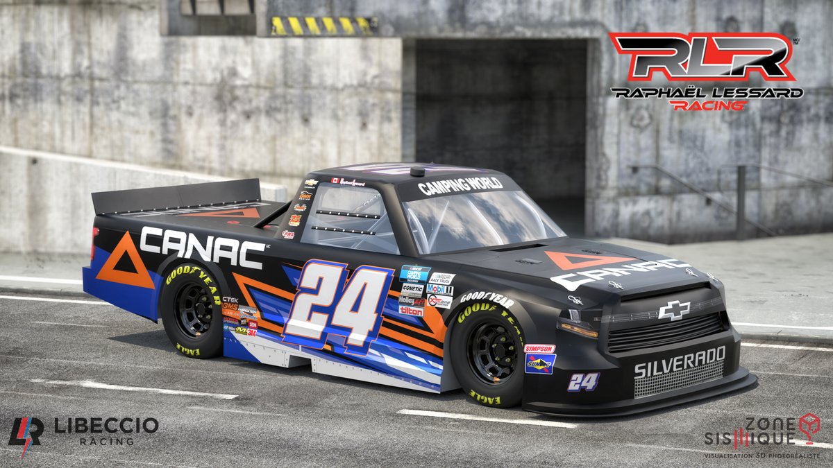 ppnsource's tweet photo. 🏁 CANAC ET RAPHAËL LESSARD RENOUVELLENT LEUR PARTENARIAT POUR 2021 - Série des camionnettes NASCAR Camping World

#Nascar #GMSRacing #Racing #RaphaelLessard #Canac #NCWTS
    
>>> @raphael_lessard 

https://t.co/cf3iFCXEiV https://t.co/KuptqDErTs