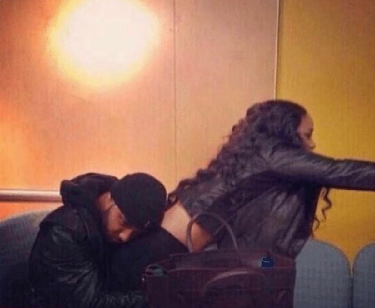When your joke go a little too far and she say “ no get off me “