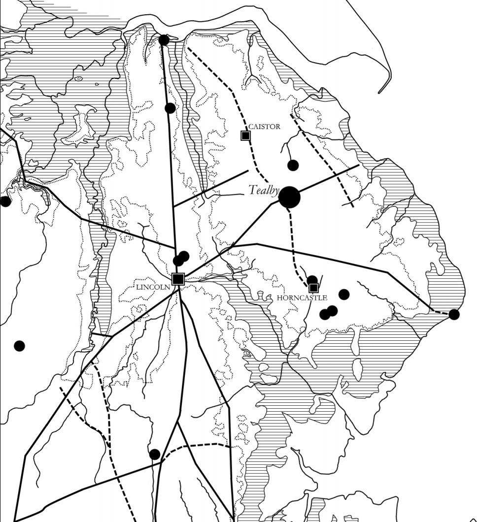 The third new section is 'Place-names & history in early Anglo-Saxon Lincolnshire'. It considers the place-name evidence for the continental Taifali in Lincolnshire, who probably derive from the L4thC/E5thC Equites Taifali, & the distribution of Late Roman spurs in this context.