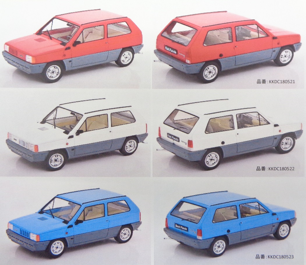 18 セアト パンダ 35 MK1 1980 Kk-scale製 限定品 ミニカー
