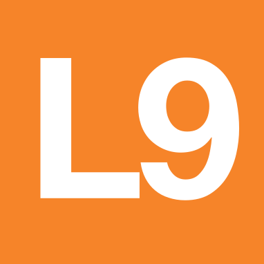 Logo de la L9 i tΓΊnel construit actualment