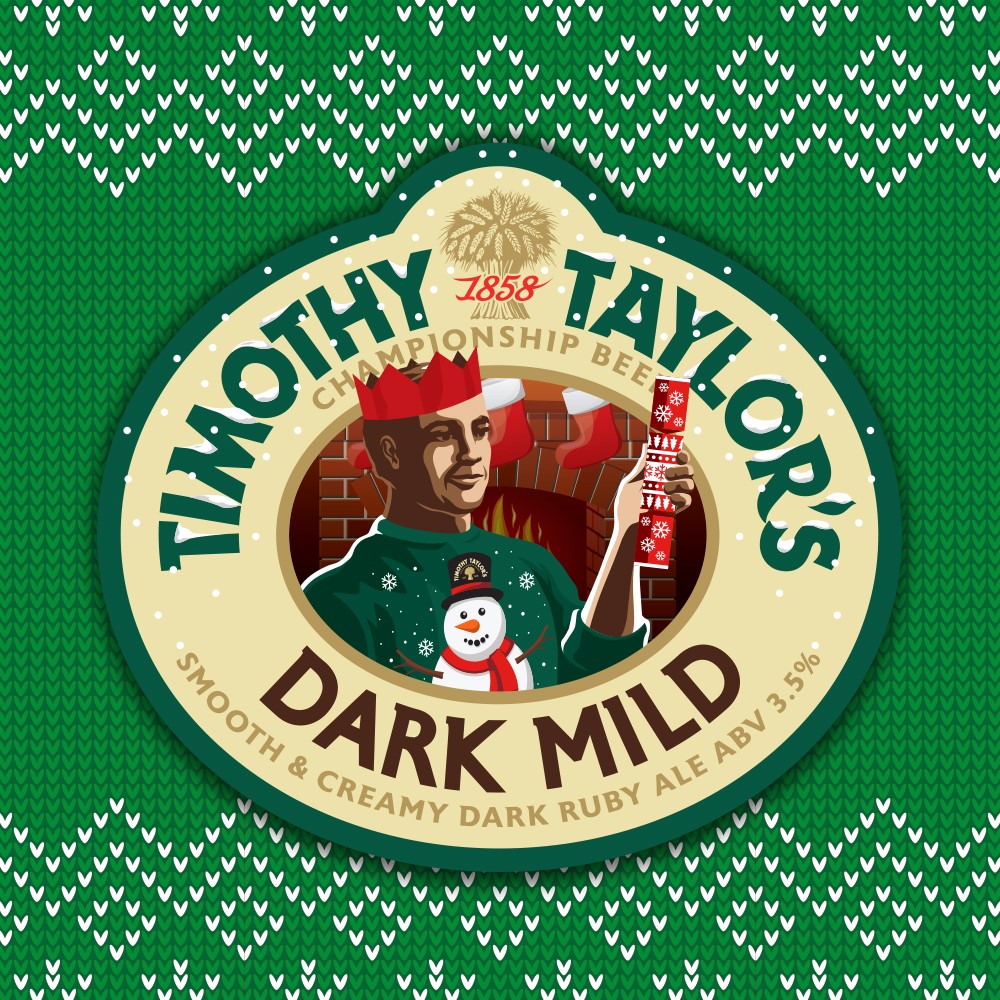 TimothyTaylors's tweet image. On the second day of #Christmas, my true love sent to me...

Mr. Dark Mild pulling crackers with glee! 🎉

Get ready, our festive #competition lands on 7 December! Limited edition Christmas pump clips now available to pubs! 🍻