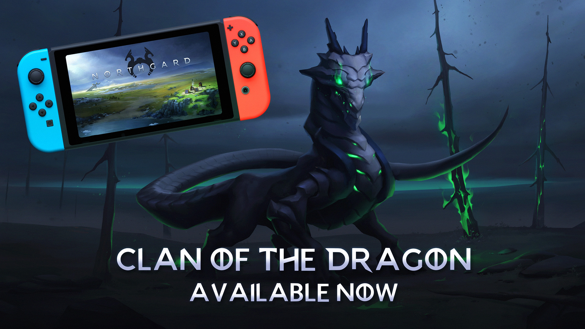 Shiro Games The Clan Of The Dragon Along With The Latest Console Update For Northgard Are Now Officially Available On The Nintendo Switch Xbox One And Ps4 Find The Update