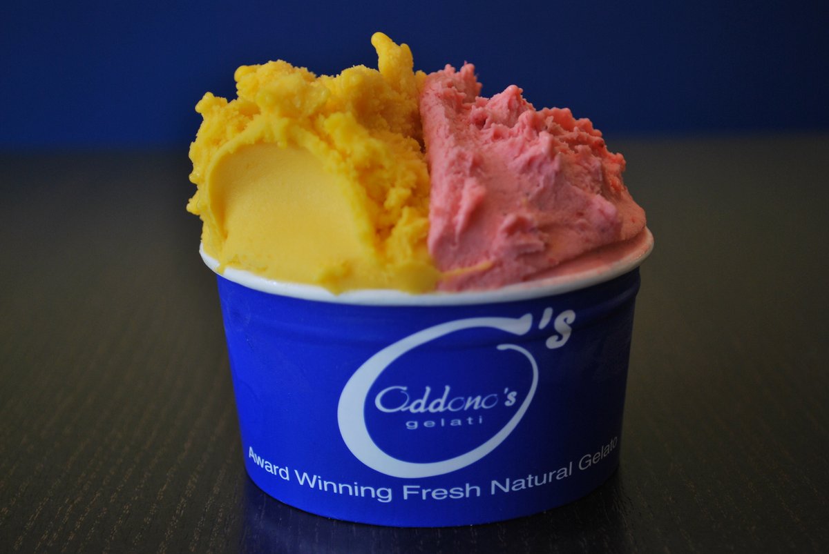oddonos's tweet image. From today, all our gelato stores will have seats ready inside and outside for customers to enjoy their favourite treat. We look forward to seeing you soon. Our opening hours have not changed: Mon-Thu 12pm-8pm, Fri-Sat 11am-10pm, Sun 11am-9pm.