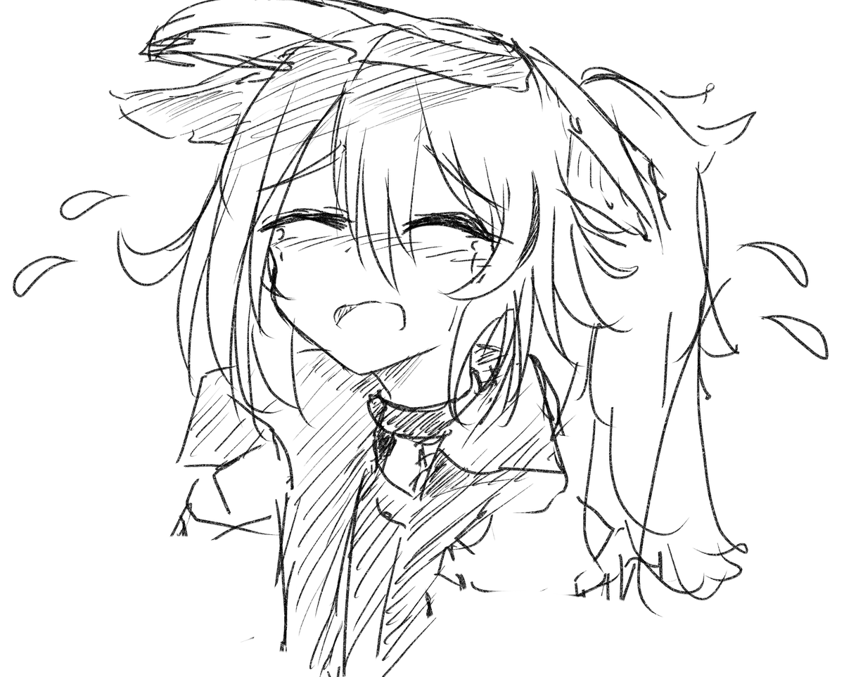 皆グラニ描いてて描きたくなったのでらくがきした 