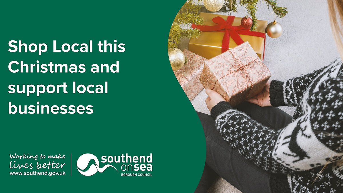 SouthendCityC's tweet photo. Shoppers are being encouraged to “Shop Local” and support Southend-based businesses in the run up to Christmas.

Find out more https://t.co/L5qVqZ55Dw https://t.co/5yDguKvzRl