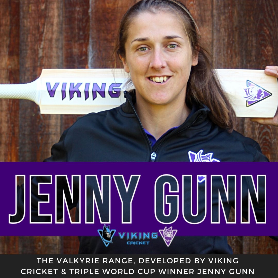 The Viking Valkyrie range has been designed with and for female cricketers. Made from premium English willow and handmade, they are sure to make players very happy this winter!! Just ask <a href="/GunnJenny/">Jenny Gunn MBE</a> how good they are! 

thefemalecricketstore.com/search?q=Valky…