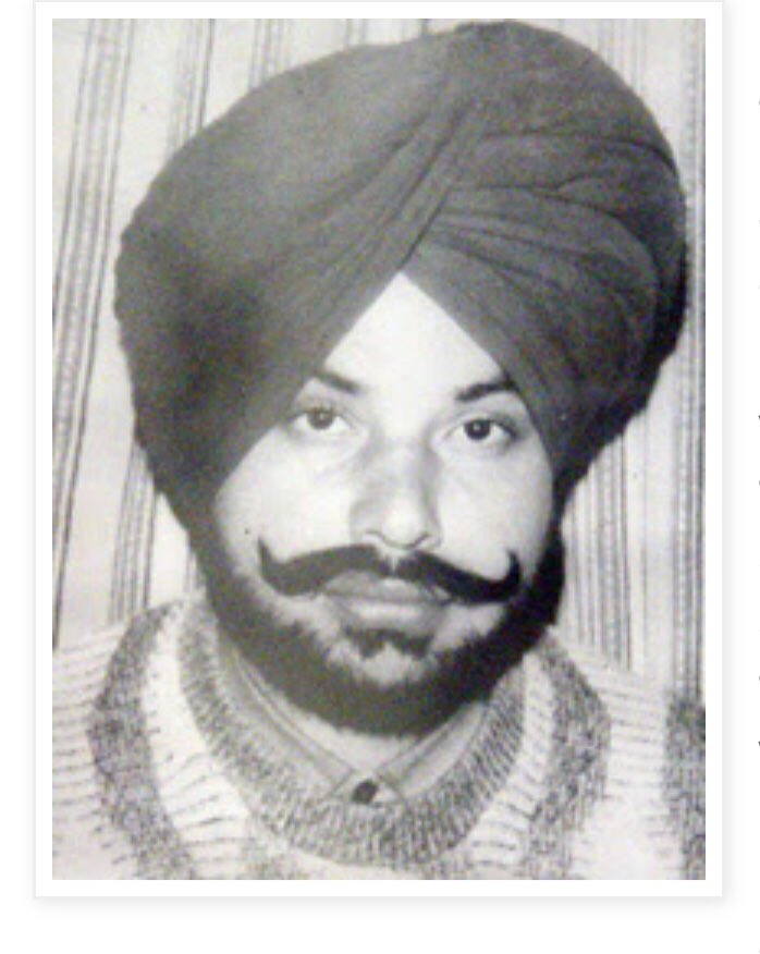 Not many people know, but dozens of people, Sikhs and Hindus, died fighting the idea of Khalistan. One of them was Hardev Singh Babbu from Majha’s Harsha da Sheena village (5/n)