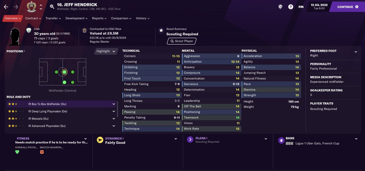 TRANSFERS OUT - Summer 21/22The clearout of the current  #NUFC squad & one of my own purchases gathered pace...Almiron (AMLC) - £30m to AS MonacoHendrick (MC) -£5m to OGC NiceClark (DC) - Free to Real Salt LakeMuto (SC) - £1.6m to VeronaContinued... #FM21  