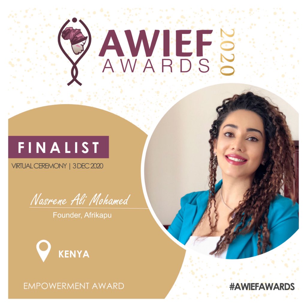 It’s an honor to be among the finalists selected by <a href="/awieforum/">awieforum</a> for driving economic growth and development for Africa, from different African countries, across 8 different categories.
#AWIEF2020 #EmpowermentAward #FemaleFounder #WomenEmpowerment #EntrepreneurshipAward
