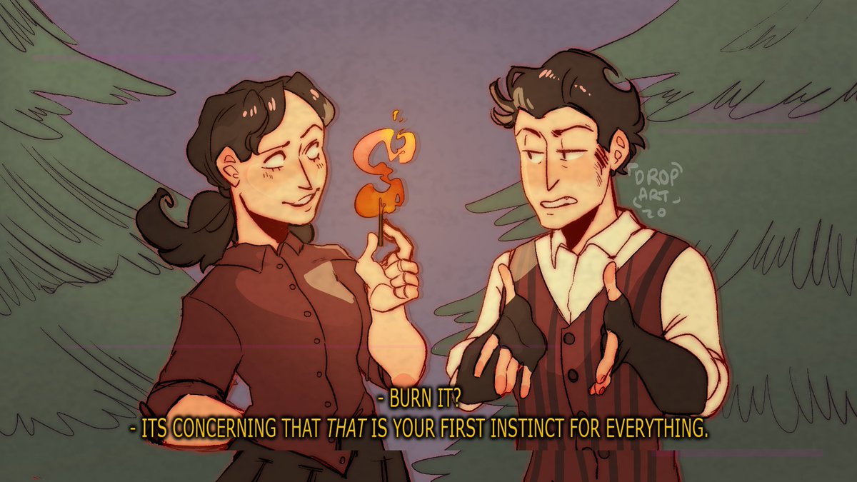 CDropart's tweet photo. Petition for a #dontstarve anime please https://t.co/DPv5avmD3h