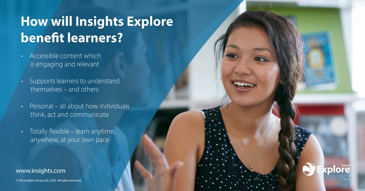 Insights's tweet photo. Our #InsightsExplore digital platform is an effective way to improve collaboration, build soft skills, and boost performance. It appeals to the needs of the modern learner for instant, bite-sized content, and is a sustainable tool to introduce at scale:
https://t.co/NGF2X8zIt7 https://t.co/wnZkgMTPYs