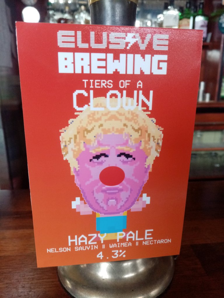 Getting ready to welcome you all back at 5pm today - just put on an appropriate beer from our friends at <a href="/ElusiveBrew/">Elusive Brewing</a> 🍺