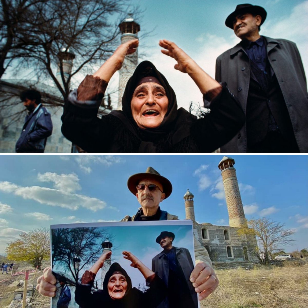 28 YEARS LATER
Few days ago, I've stood in front of Ağdam mosque where 28 years ago I witnessed and share the pain and grief of the Khojaly massacre victims' relatives. <a href="/BakuMediaCenter/">Baku Media Center</a> #Agdam #Karabakh #Azerbaidjan #Caucasus #khojaly