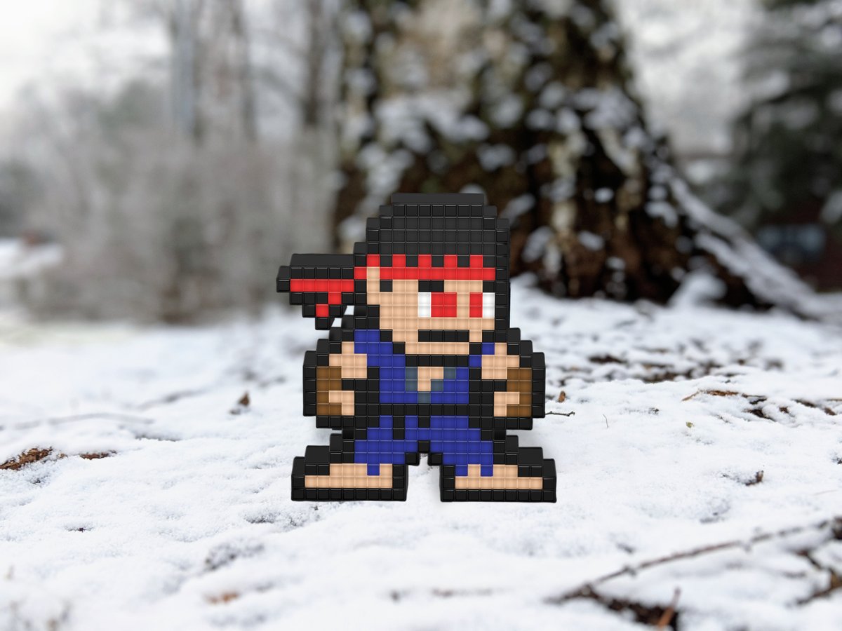 #EvilRyu possesses a cold and dangerous personality. Add this exclusive #PixelPals to your collection on bit.ly/PP-EvilRyu. #StreetFighter