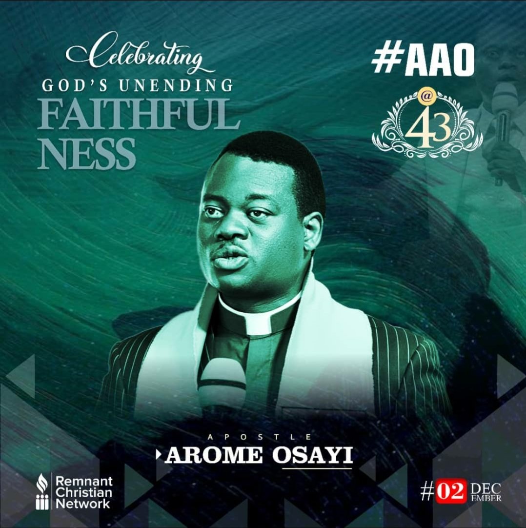 damioyegoke's tweet photo. I join the world in celebrating Our Papa - @ApostleArome, God's Choice Servant, a Father that is Revelatory &amp; Exemplary, a Teacher of the Undiluted Truth of God's Word. https://t.co/Ja55fTNI8y