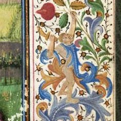 Does it mean anything? Who can say. But there are a lot of naked men in manuscripts near David.I think we need to be open to seeing queer possibilities, without reaching for a desire for "proof." (Morgan, MS M.29, f. 009r)