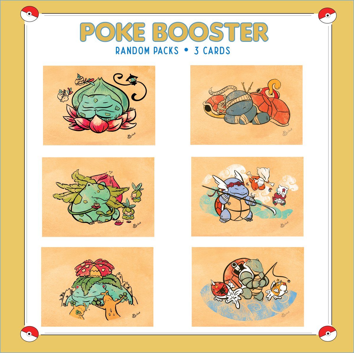 pixntoastCraft's tweet photo. Now on my etsy, my first hand made Pokemon boosters ^o^ 

*Each has 3 cards ( Sold individually on the shop, except Mew and Mewtwo ) 
♥

Shop here → https://t.co/2etVzv4OrF

#pokemon #Collectibles #pokemoncard #illustration #pokemonfanart https://t.co/SUva87uTn2
