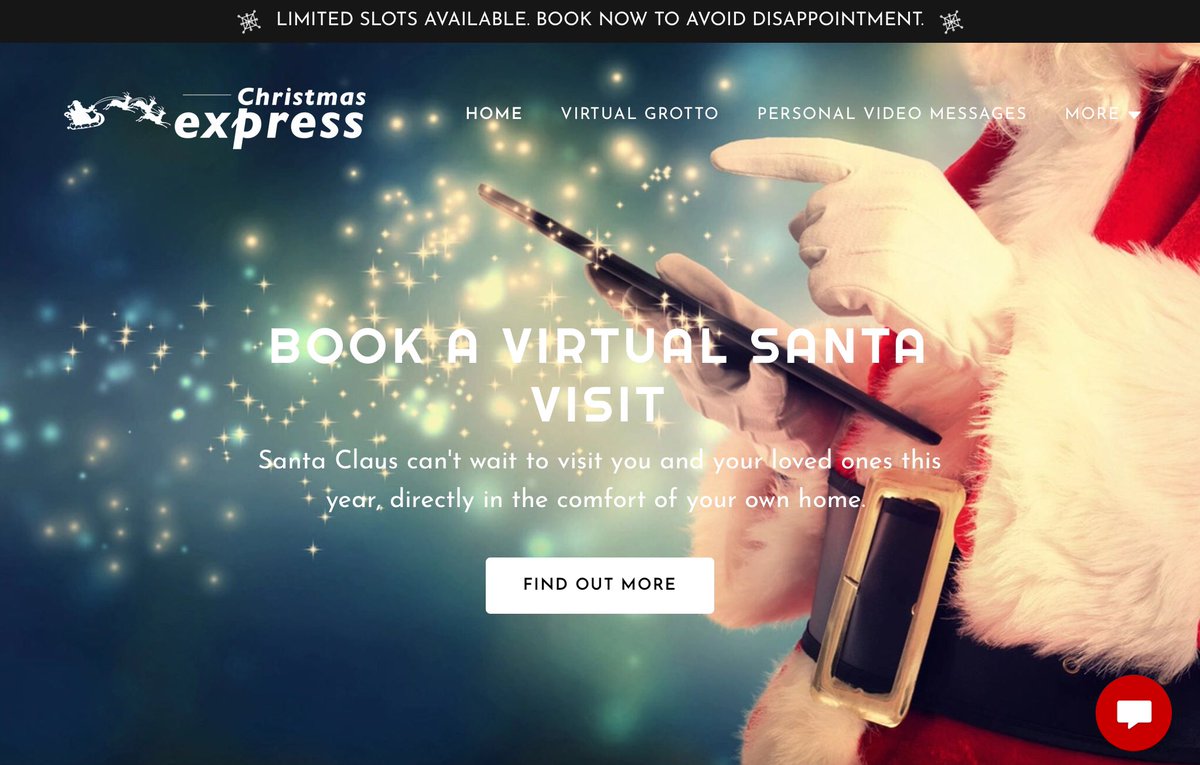 expresscic's tweet photo. Have you booked your Santa experience?
You can book a virtual Grotto or send a personalised message https://t.co/KJBkS0CZQ8
🎅 just asks you to give what you can to help raise funds for @expresscic https://t.co/f6ZYWUN3am
#autism #christmas #virtualgrotto #localgiving https://t.co/46R6bcb0WT