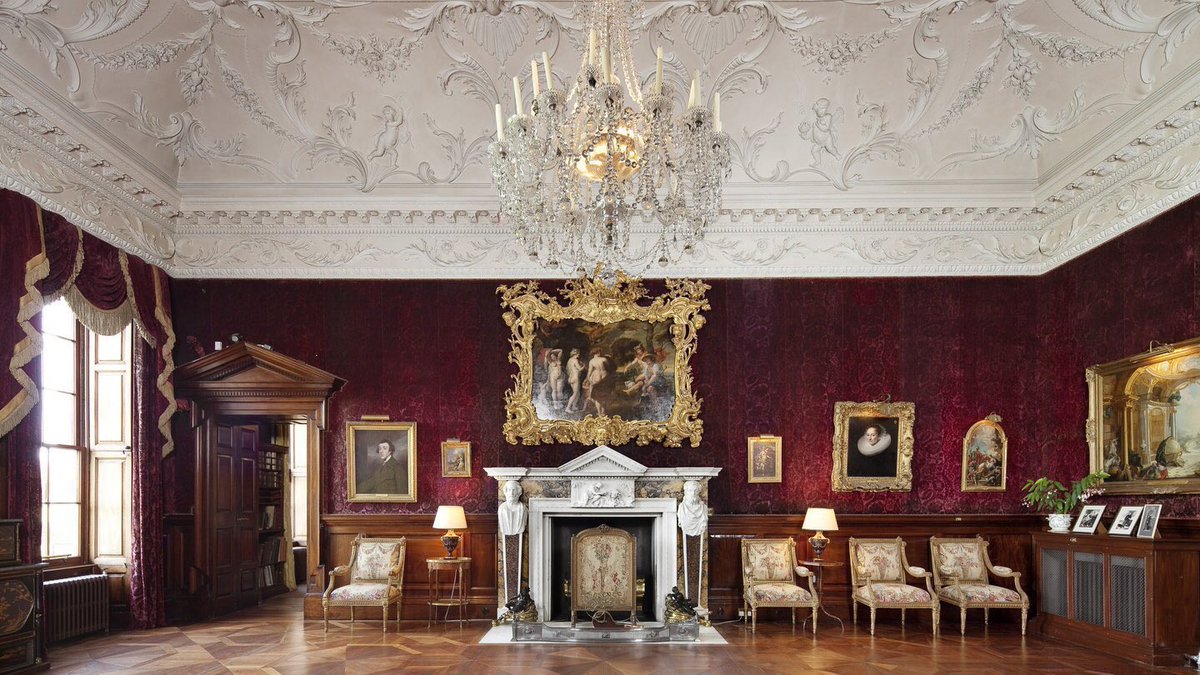 Castletown House & Russborough House. Ireland is strewn with Georgian palaces - of which these two are amongst the finest. Castletown is probably the largest & it’s print room & Italian salon major survivals. Russborough probably has the finest plasterwork in Ireland