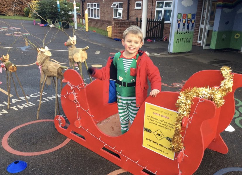 bpsbuildit's tweet photo. What lovely pictures from Early Years at Mitton Manor School.
The Sleigh is looking great &amp; we are proud to of been apart of this project by donating the materials from our Tewkesbury Branch.
🎅🎄☃️🎁 @mmpsearlyyears https://t.co/fi18METqdF