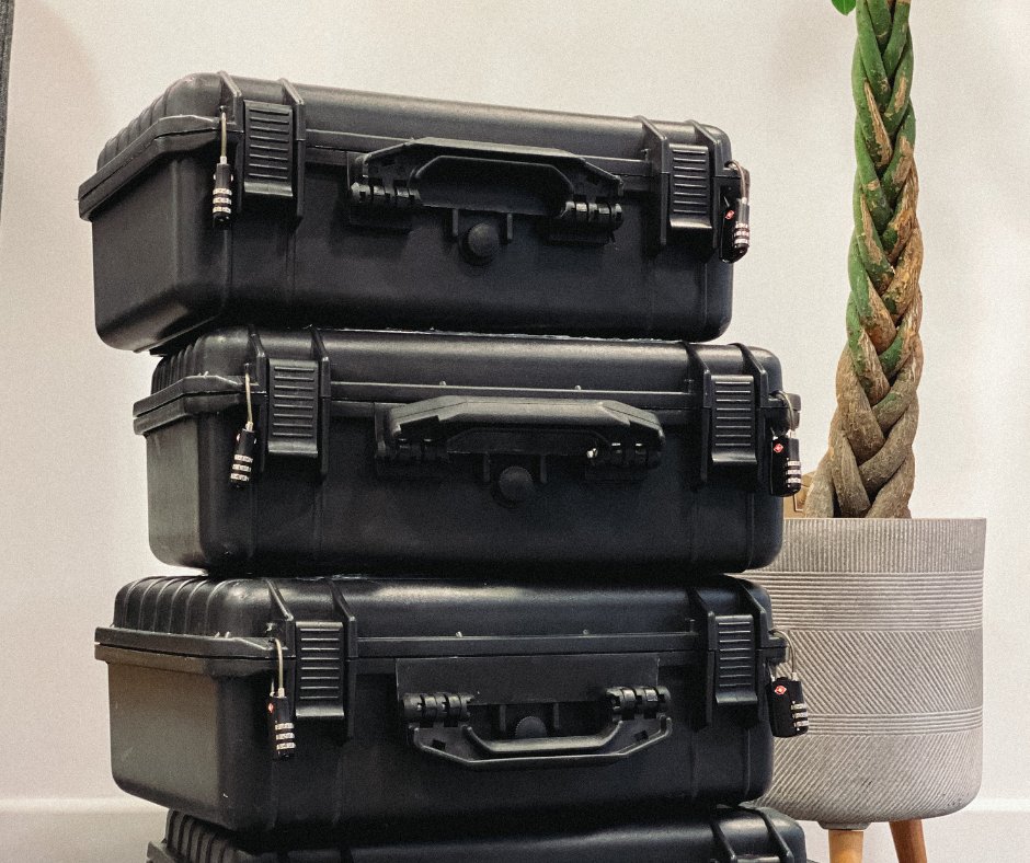 GlobHealthMedia's tweet photo. All packed up and ready to go! 

These kits are off to dermatology health care professionals in Leicester, Sheffield and Hereford for the recording of a remote discussion.  

Find out more: https://t.co/vPATHEzhXe

#LiveEvents #LiveEvent #RecordingEquipment https://t.co/RWX23QYwA6